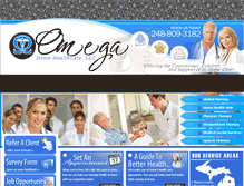 Tablet Screenshot of omegahhc.com